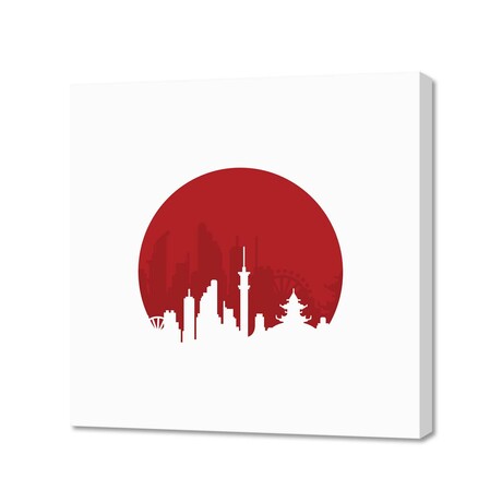 Tokyo Japan (12"H x 12"W x 0.75"D)