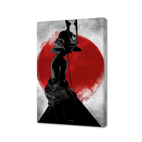 Samurai Girl (12"H x 8"W x 0.75"D)