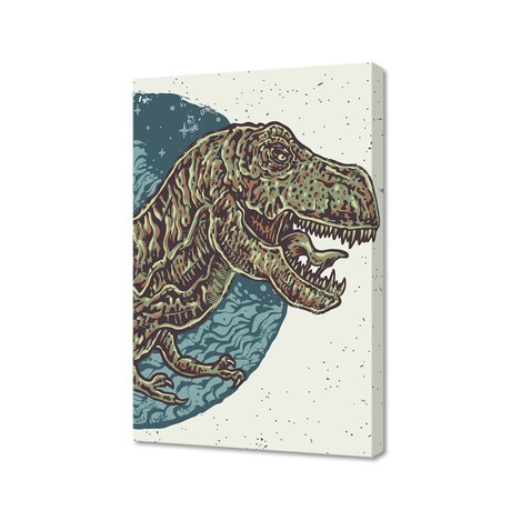 Tyrex Dinosaur Illustrations (12"H x 8"W x 0.75"D)