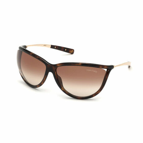 Women's Tammy Cat Eye Sunglasses // Dark Havana + Brown