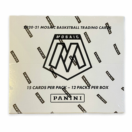 2020-21 Panini Mosaic Basketball Cello Box // Chasing Rookies (Ball, Edwards, Haliburton Etc.) // Sealed Box Of Cards