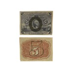 1860s to 1880s Fractional Currency // 5-10-25-50 Cent Notes // Set of 10 // Extra Fine to Uncirculated Condition