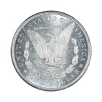 1879-S Morgan Dollar // PCGS Certified MS65 // Wood Presentation Box