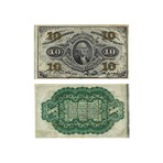 1860s to 1880s Fractional Currency // 5-10-25-50 Cent Notes // Set of 10 // Extra Fine to Uncirculated Condition