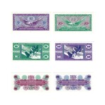 1965 to 1970 Military Payment Certificates // Vietnam War // 5-10 Cents // Set of 3 // Choice Crisp Uncirculated Condition
