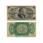1860s to 1880s Fractional Currency // 5-10-25-50 Cent Notes // Set of 10 // Extra Fine to Uncirculated Condition