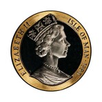 1990-PM Isle of Man "Black Penny" // 1/2 oz Gold // PCGS Certified PR66 DCAM // Wood Presentation Box