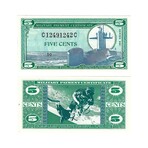 1965 to 1970 Military Payment Certificates // Vietnam War // 5-10 Cents // Set of 3 // Choice Crisp Uncirculated Condition