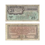 1946 to 1964 Military Payment Certificates // Post WWII // 5 Cents to $1 // Set of 9 // Fine to Extra Fine Condition