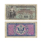 1946 to 1964 Military Payment Certificates // Post WWII // 5 Cents to $1 // Set of 9 // Fine to Extra Fine Condition