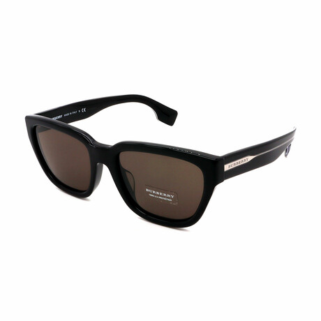 Burberry // Unisex BE4277-37583 Sunglasses // Black + Brown