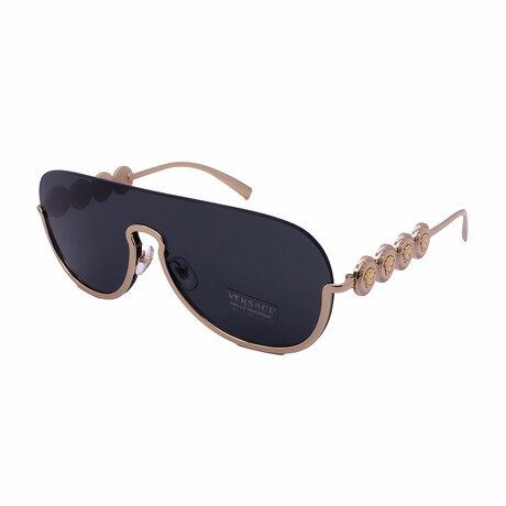 Versace // Women's VE2215-100287 Sunglasses // Gold + Black