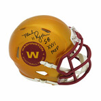Mark Rypien // Washington Football Team // Signed FLASH Riddell Speed Mini Helmet w/ "SB XXVI MVP" Inscription
