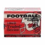 1989 Topps Traded Football // Factory Set BBCE Wrapped FASC