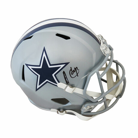 Amari Cooper // Dallas Cowboys // Signed Riddell Full Size Speed Replica Helmet (JSA)