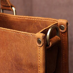 The Dagmar Briefcase // Brown