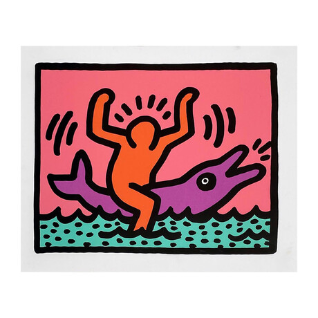 Keith Haring // Pop Shop V (C) // 1989