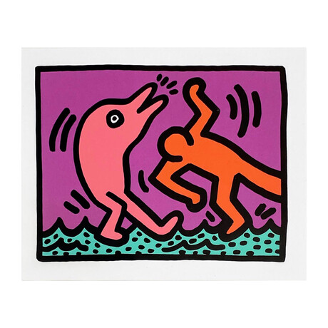 Keith Haring // Pop Shop V (D) // 1989