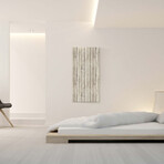 Signature Series Glass Heater // Zen Series // Brisk and Wood Floor (48"L x 16"W)