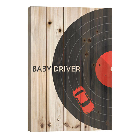 Baby Driver Minimalist Poster by Popate