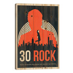30 Rock Alternative Vintage Poster by Popate