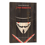 V For Vendetta Minimal Movie Poster by Chungkong