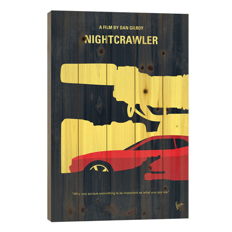 Nightcrawler Minimal Movie Poster by Chungkong