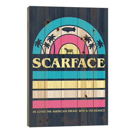 Scarface Vintage Poster II by Popate