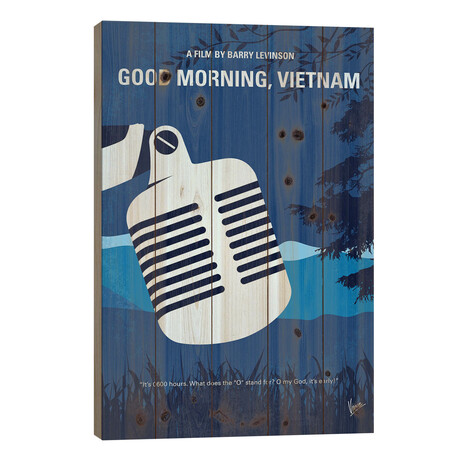 Good Morning Vietnam Minimal Movie Poster by Chungkong