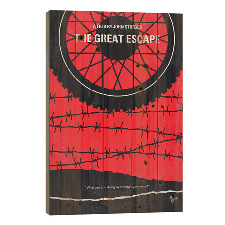 The Great Escape Minimal Movie Poster by Chungkong