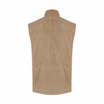 Kaden Reversible Vest // Beige (S)