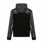 Ronaldo Hooded Jacket // Black (XL)