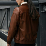 Brandon Double Breast Jacket // Whiskey (XS)