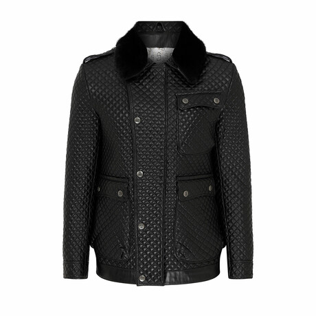 Rory Quilted Jacket // Black (XS)