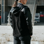 Ronaldo Hooded Jacket // Black (XL)