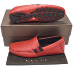 Gucci // Leather Loafers // Red (US: 9)