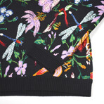 Gucci // Floral Knit Sweater // Black (S)