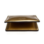 Tom Ford // Leather Mini Wallet // Metallic Gold