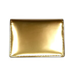 Tom Ford // Leather Mini Wallet // Metallic Gold