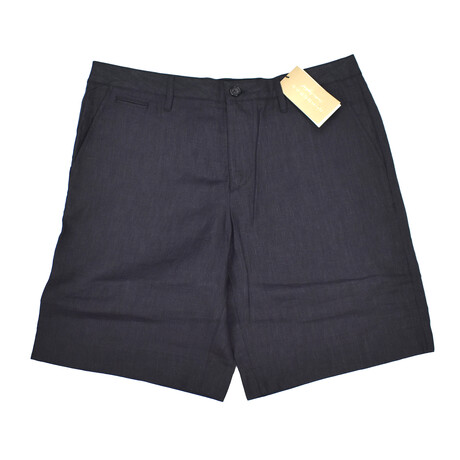 Burberry // Linen Shorts // Charcoal (32)