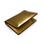 Tom Ford // Leather Mini Wallet // Metallic Gold