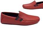Gucci // Leather Loafers // Red (US: 8)