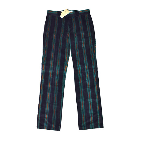 Burberry // Stripe Corduroy Pants // Navy (31WX34L)