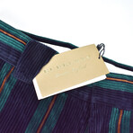 Burberry // Stripe Corduroy Pants // Navy (32WX34L)