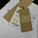 Burberry // Slim Fit Denim Jeans // White (32WX32L)