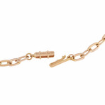 Cartier // Juste Un Clou 18K Rose Gold Diamond Pendant Necklace // 17" // Estate