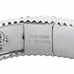 Van Cleef & Arpels // Perlée 18K White Gold Diamond Bracelet // 6.65" // Estate