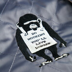Do Nothing Monkey Jacket // Gray (Small)