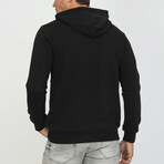 Juigo Hoodie with Side Pocket // Black (XS)