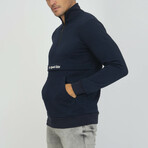 Hanico Half Zip Sweatshirt // Navy (XL)